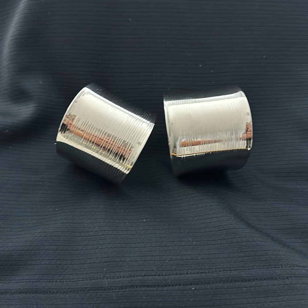 Silver cuffs